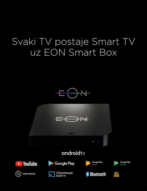 eon smart box aktivacioni kod Priporočena pasovna širina za uporabo EON Smart Box je 10 Mbps